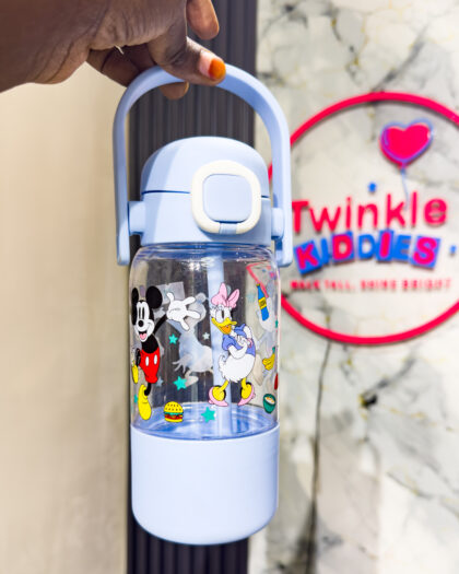 Hello Shark Blue Girls Water Bottle