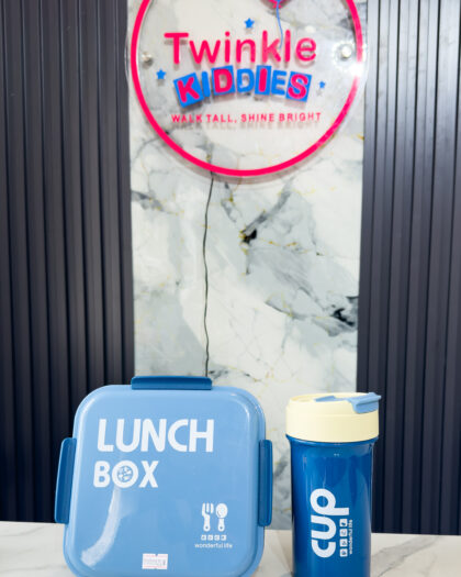2 in 1 Blue Boys Lunch Box
