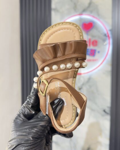 Toddler Brown Girls Sandals