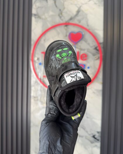Toddler Black Boys Sneakers