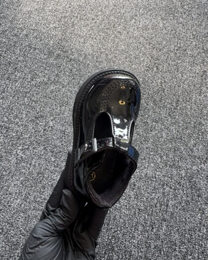Style 1 Girls Half Covered School Shoe