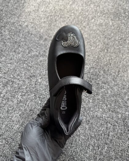 Style 4 Girls Half Covered School Shoe