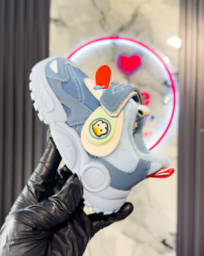 Toddler Blue Girls Sneakers