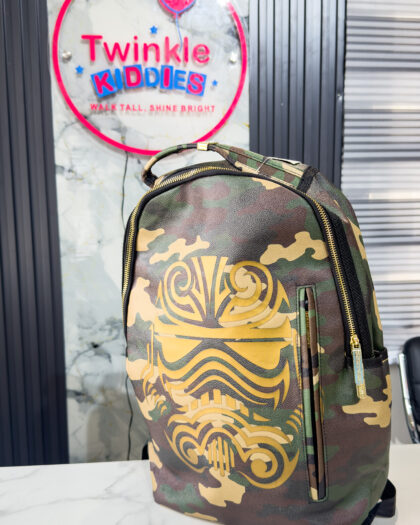 Big Khaki Boys School Bag