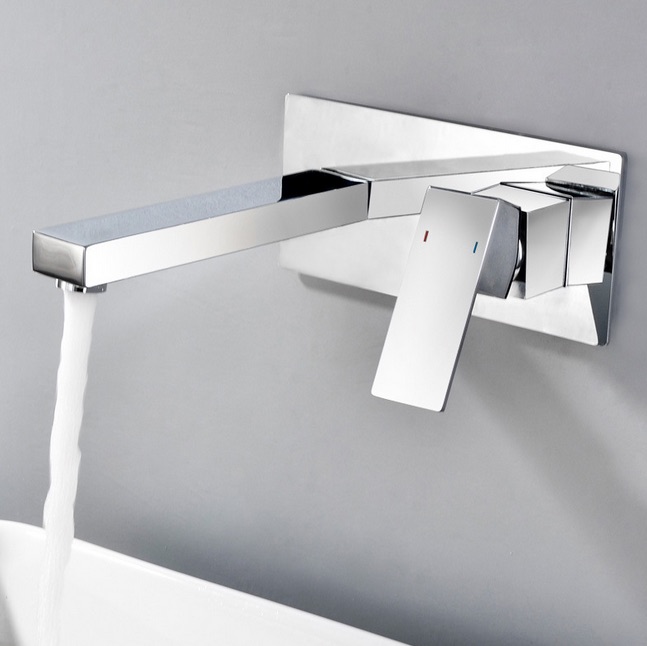 Concealed Stainless Basin Mixer Tap - Image 2