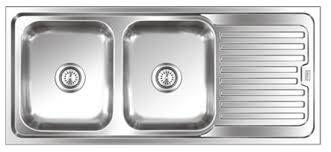 Triple Basin Double Tray Kitchen Sink - Model KS-SS11