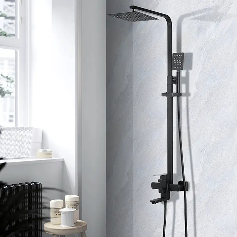 304 Stainless Steel Black Shower Control Mixer - Image 2