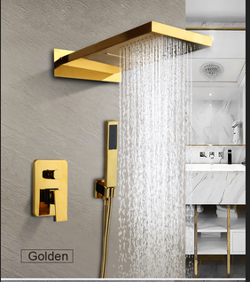Concealed Brushed Shower Panel - Image 2
