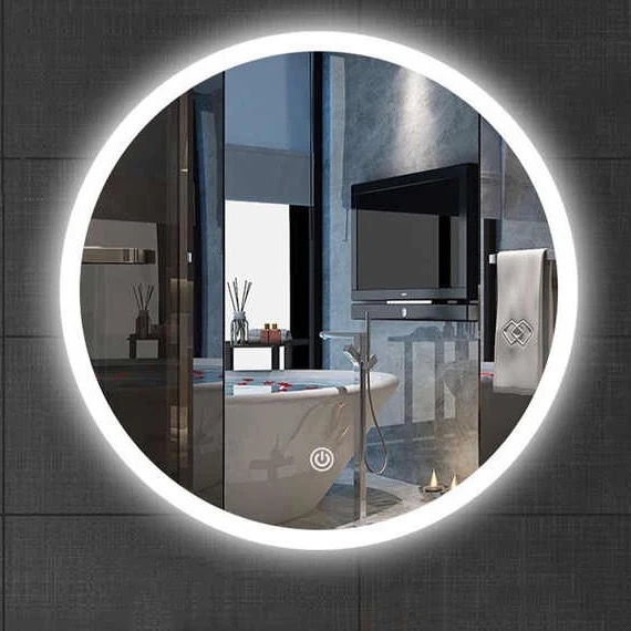 LED Mirror with Multicolor Background Illumination