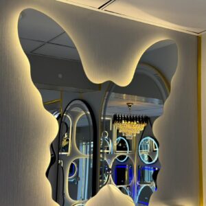 Butterfly Design 3-in-1 LED Bathroom Mirror